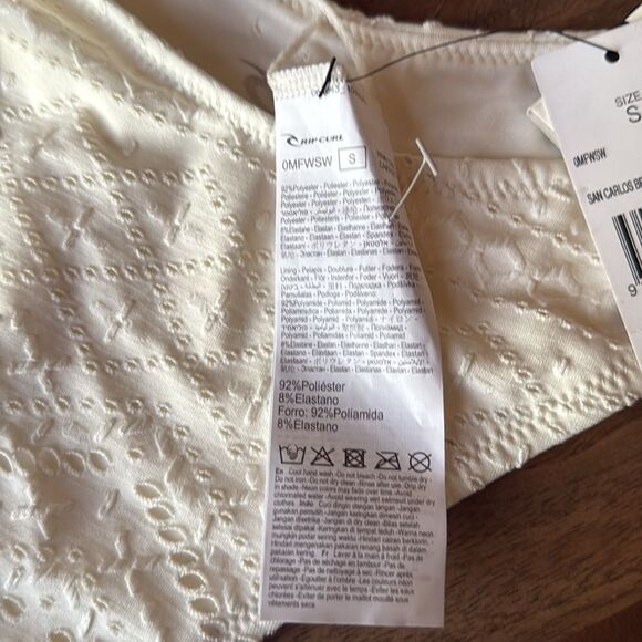 NWT Rip Curl San Carlos Broderie Bikini S - Picture 8 of 8